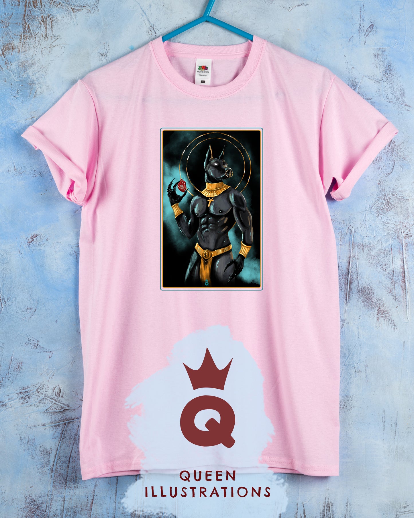 "ANUBIS" Pink T-shirt
