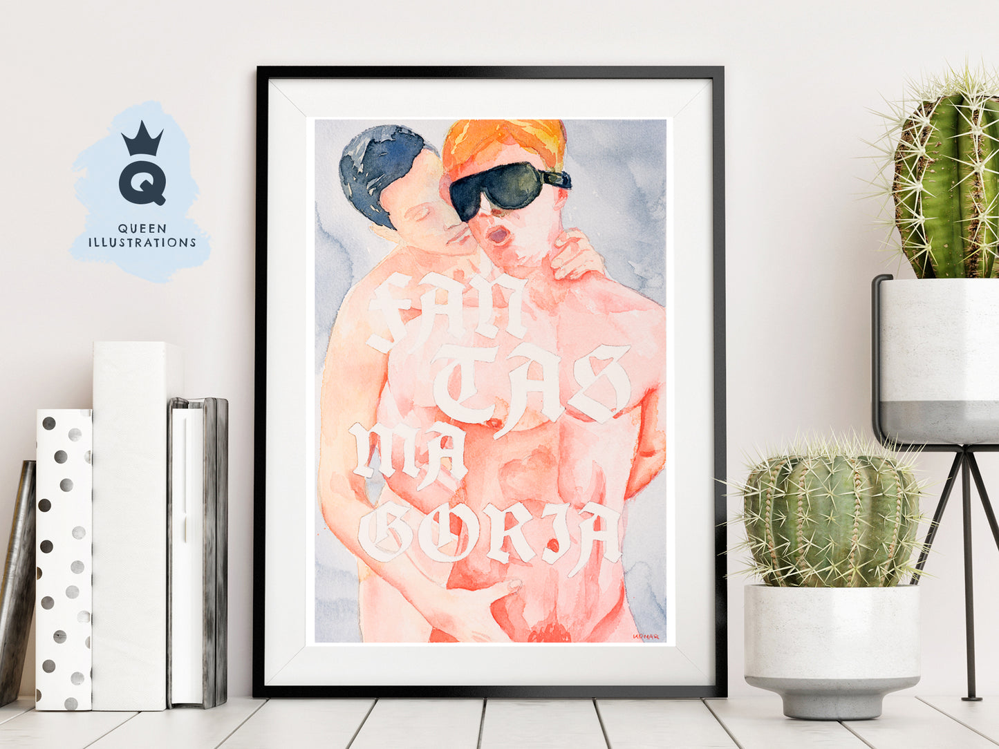 "FANTASMAGORIA" - Homoerotic Art Print