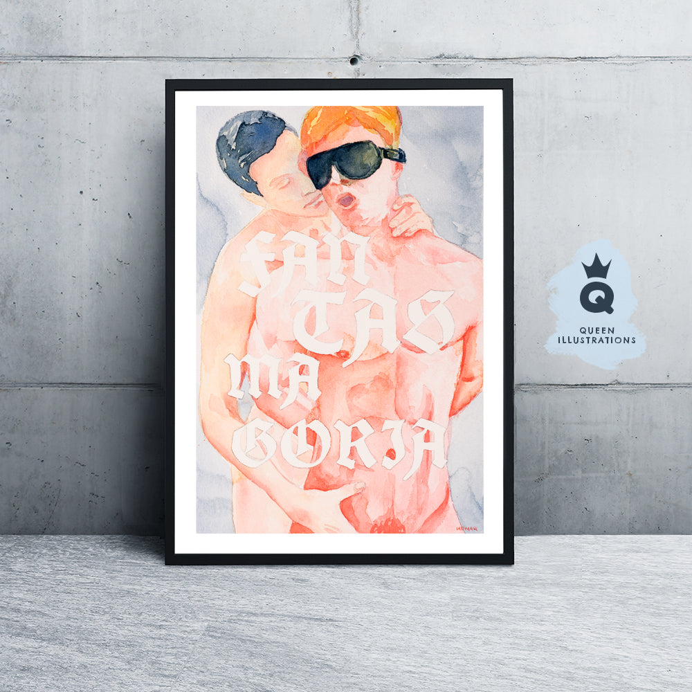 "FANTASMAGORIA" - Homoerotic Art Print