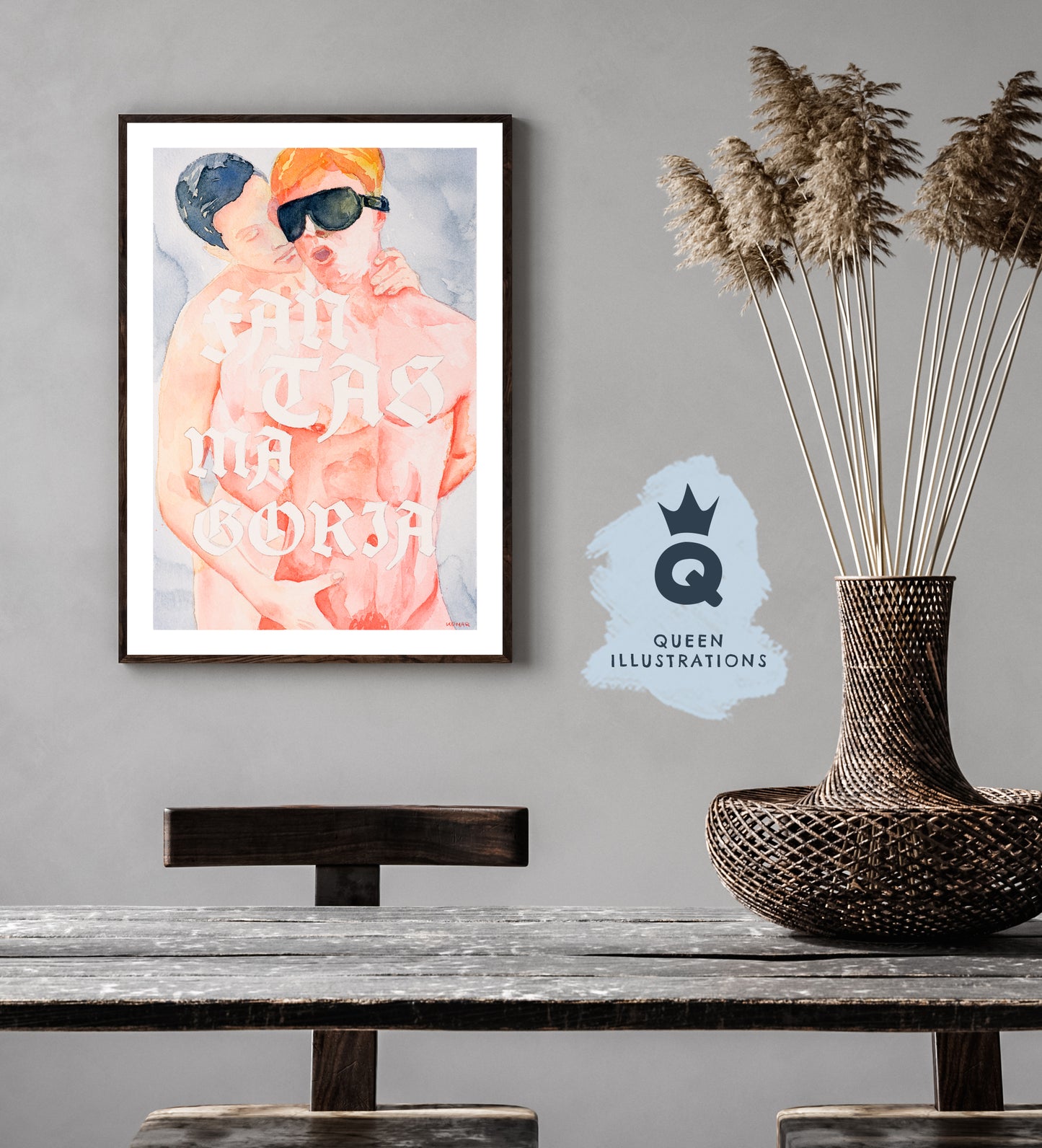 "FANTASMAGORIA" - Homoerotic Art Print