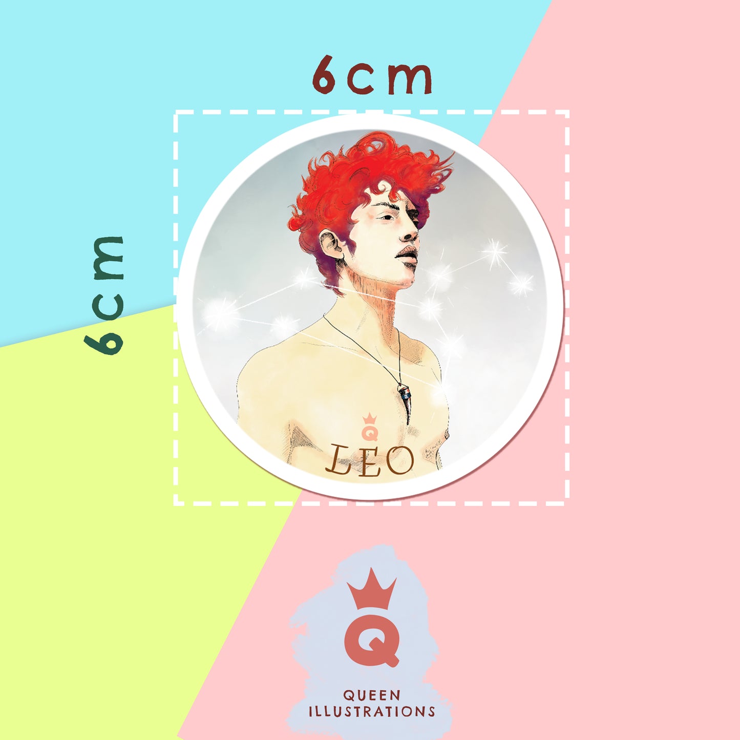 GAY ZODIAC STICKERS