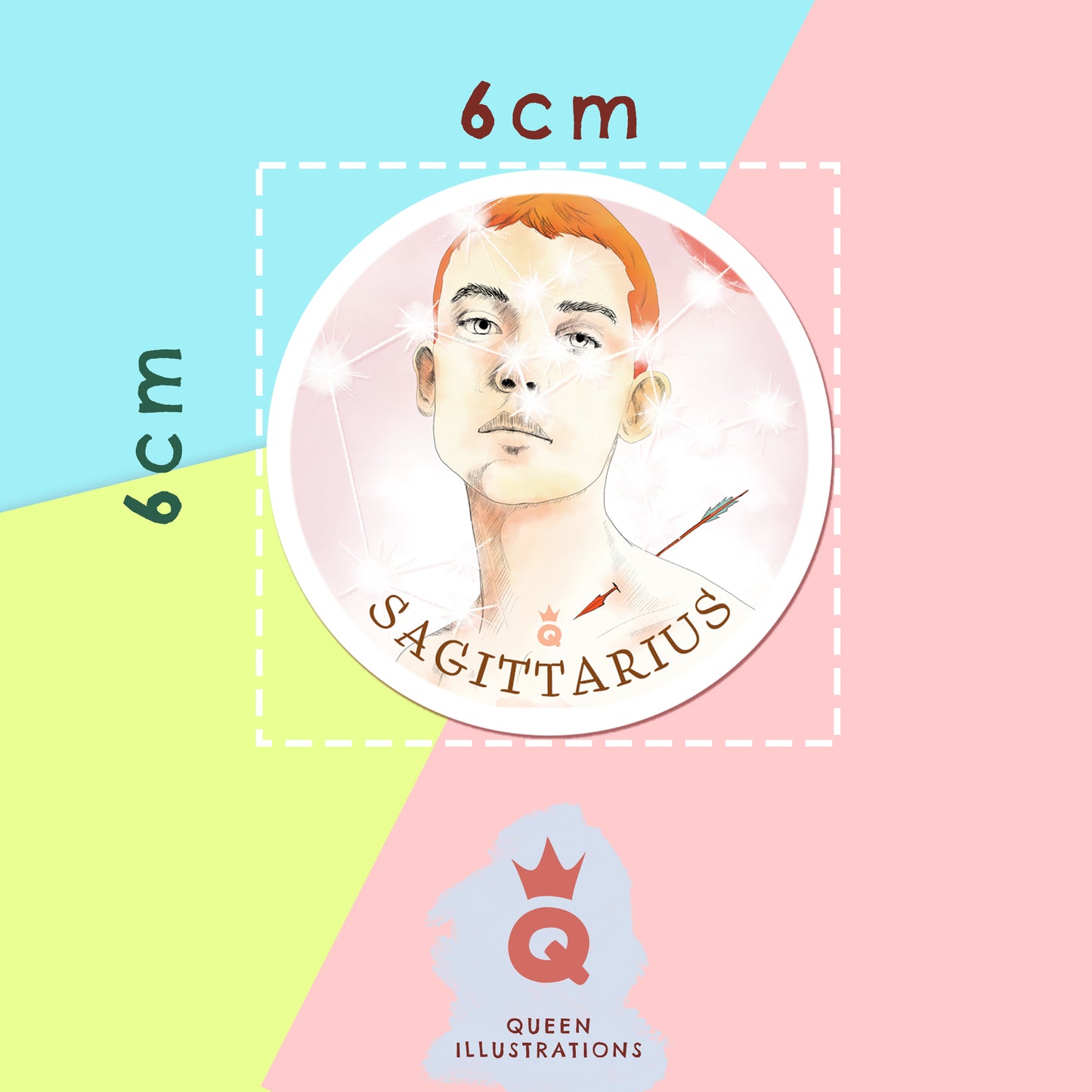GAY ZODIAC STICKERS