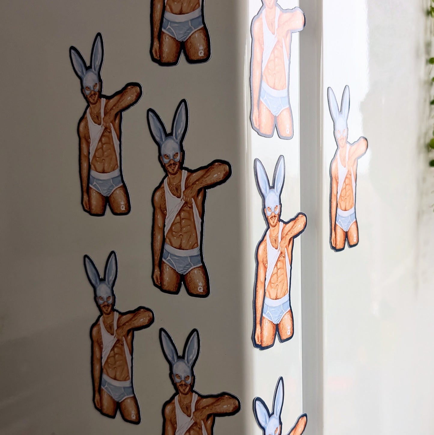 BUNNY BOY Fridge Magnet
