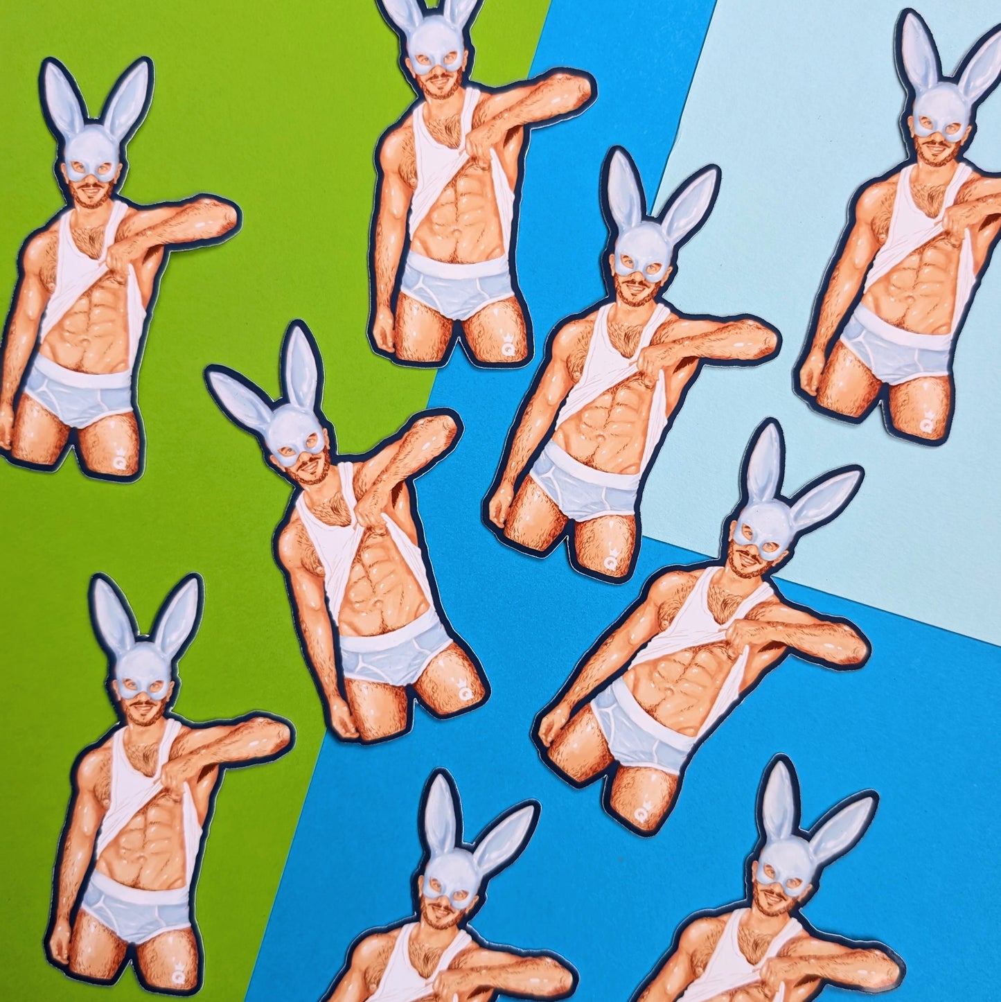 BUNNY BOY Fridge Magnet