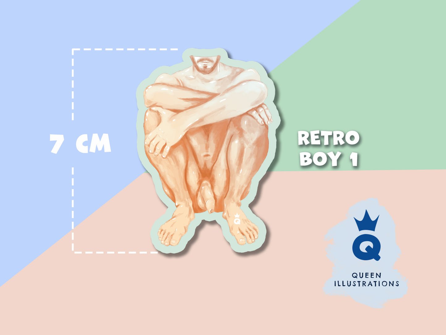 RETRO BOYS Fridge Magnets