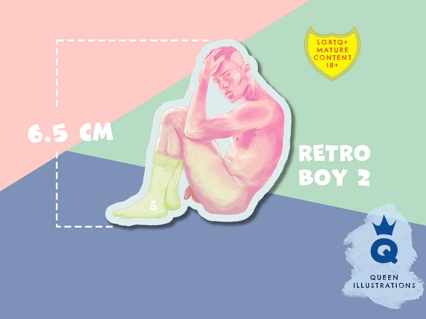 RETRO BOYS Fridge Magnets
