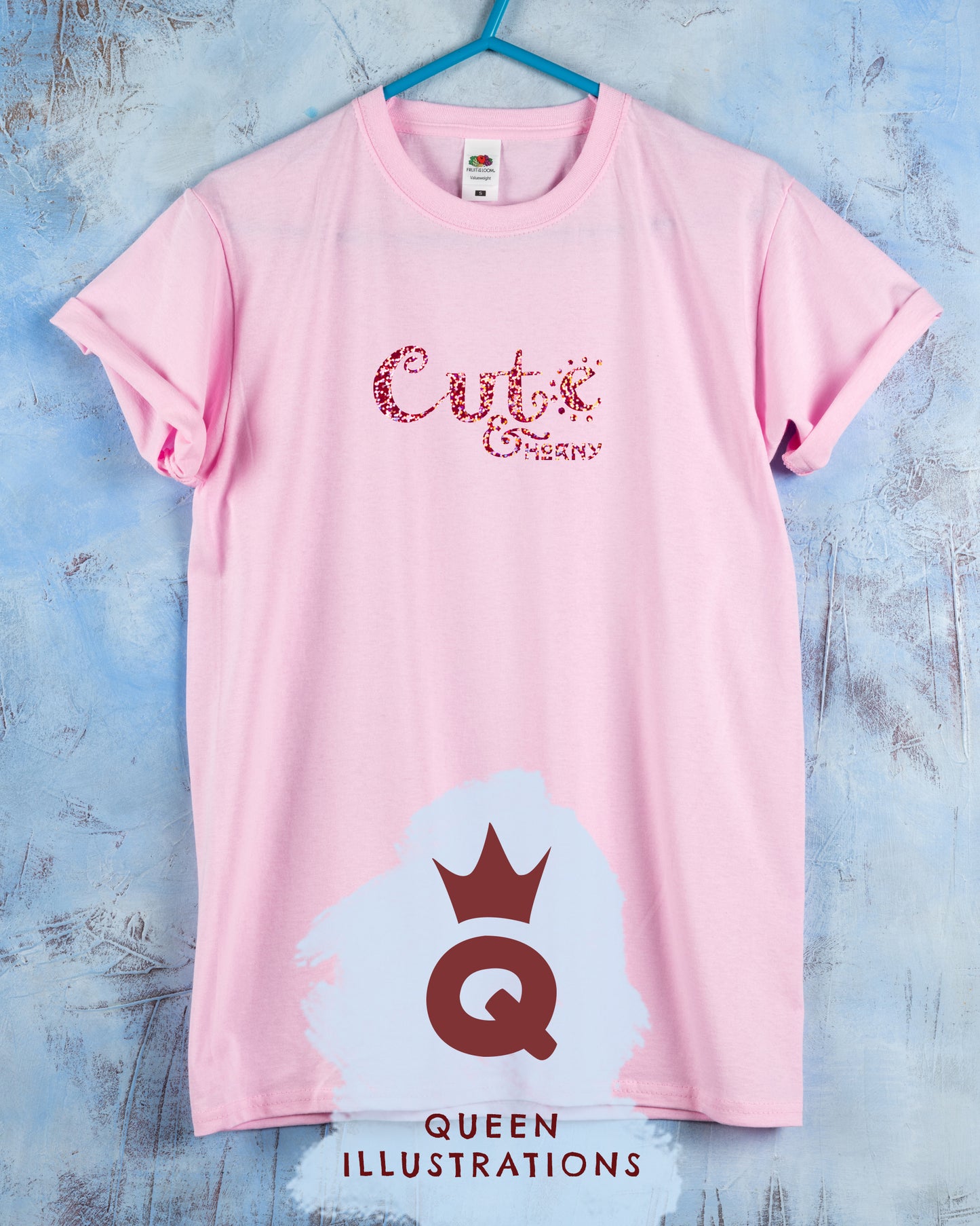 cute and horny, gay T-shirt, gay pride outfit, pink gay t-shirt, gay gift ideas in my gay shop