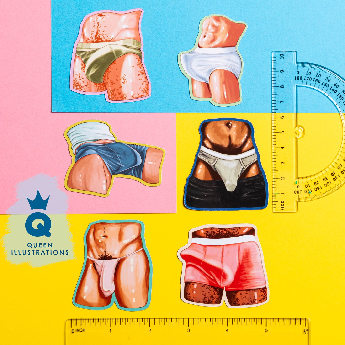 sexy gay fridge magnets with hot guys, gay dudes, gay art, fun gift with naked guys, bulge, hot cock, penis magnet, underwear bulge, homoerotic art,
