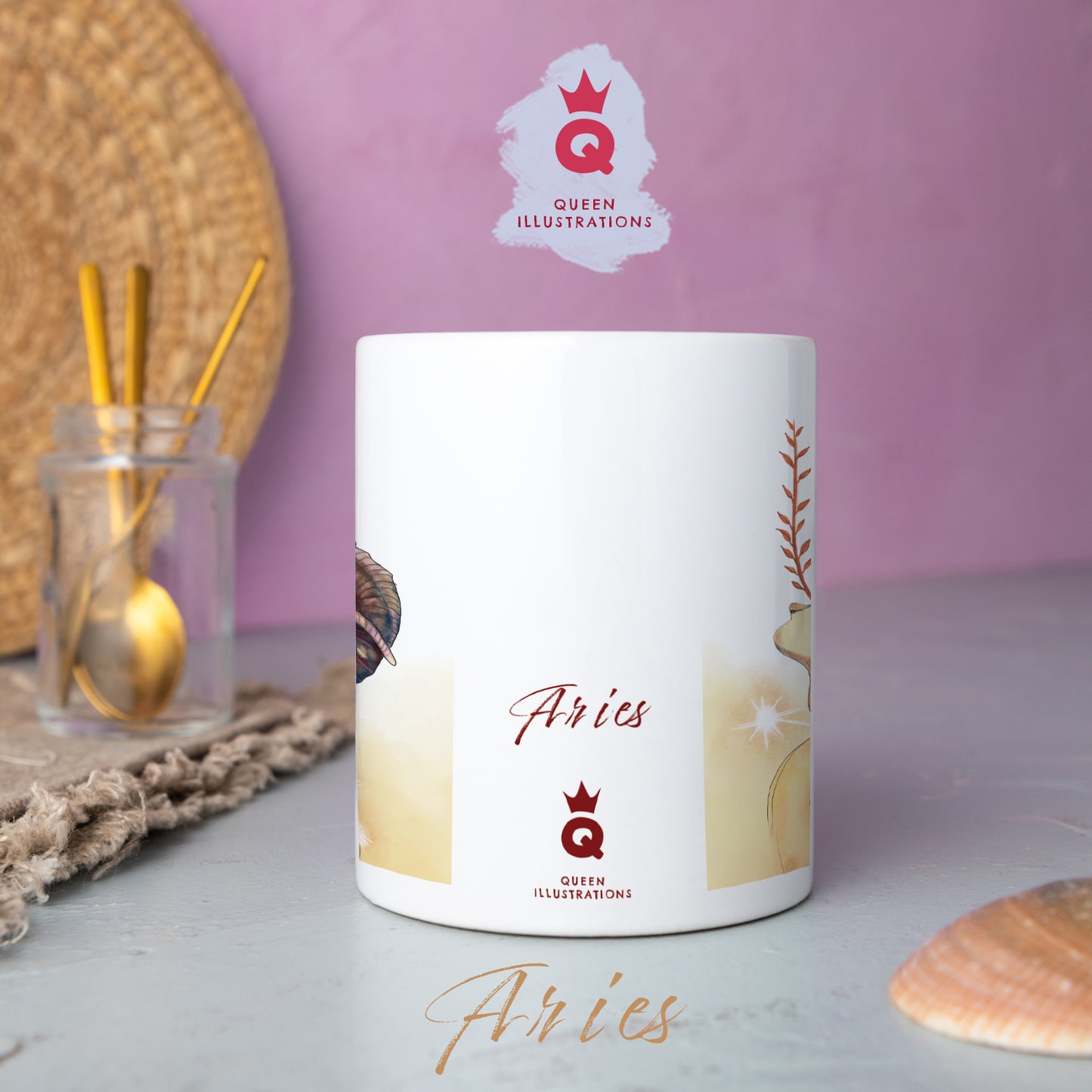Aries, Gay Zodiac Mug