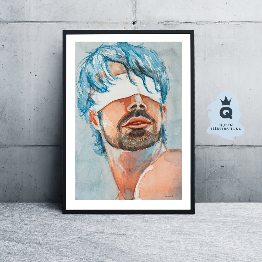 watercolour painting, gay gift ideas,