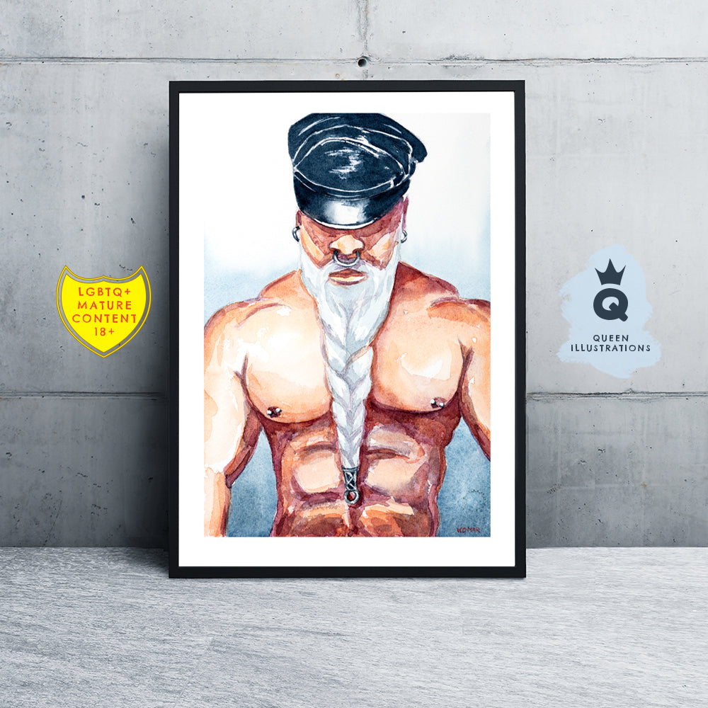 watercolour painting, gay gift ideas,