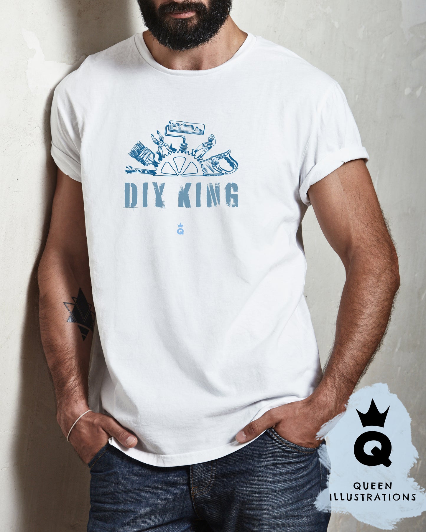 DIY King gay T-shirt, pride outfit