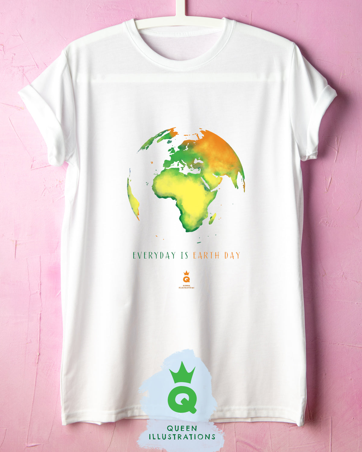 earth day, reduce reuse recycle, eco design with globe, planet earth