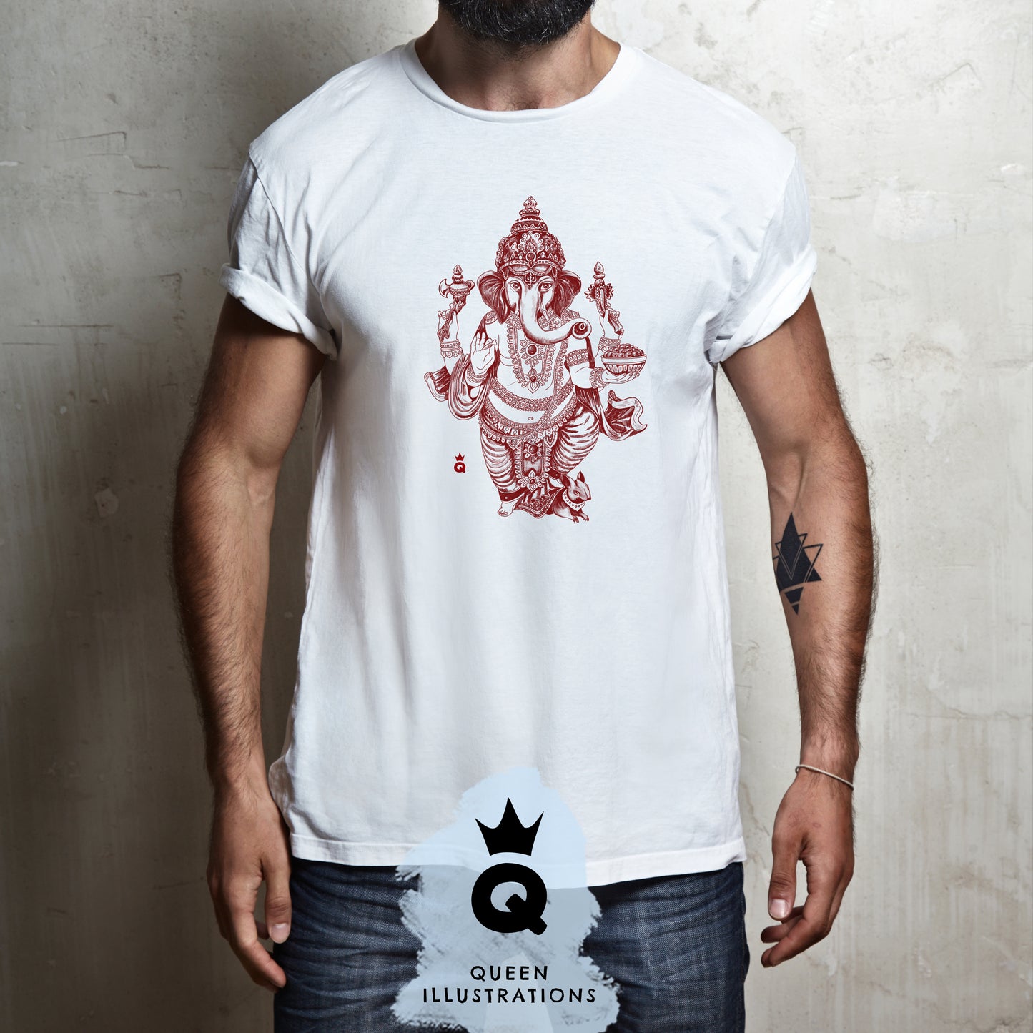 Lord Ganesh, mindfulness, yoga relaxation outfit