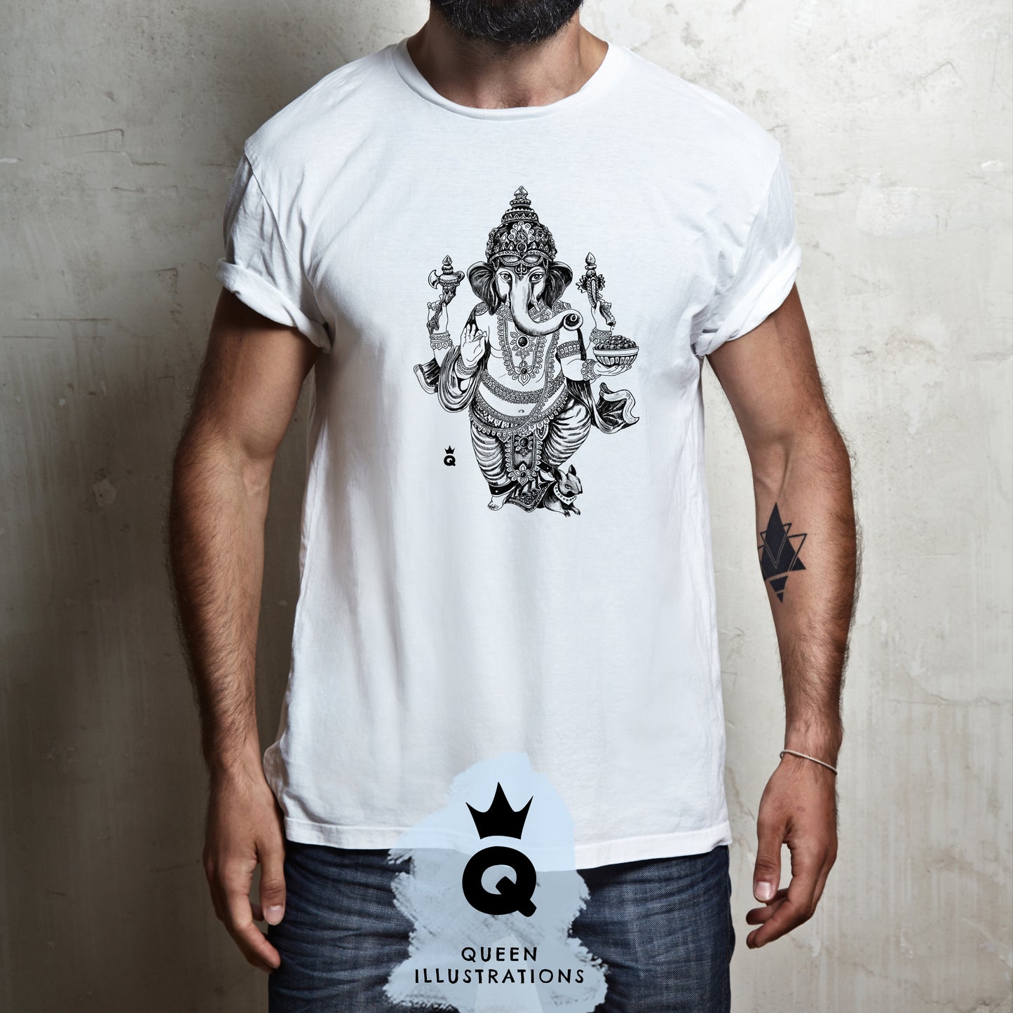 Lord Ganesh, mindfulness, yoga relaxation outfit