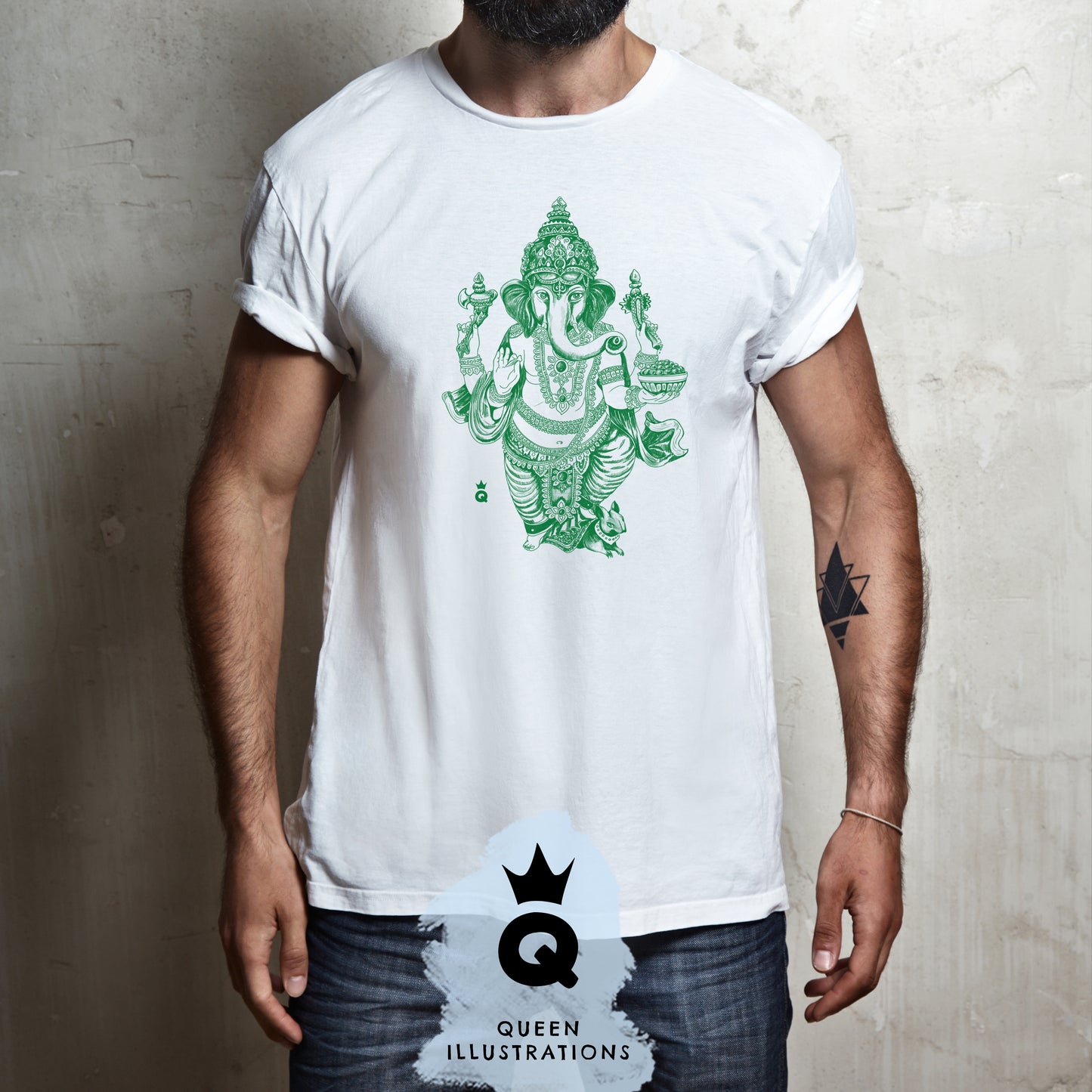 Lord Ganesh, mindfulness, yoga relaxation outfit