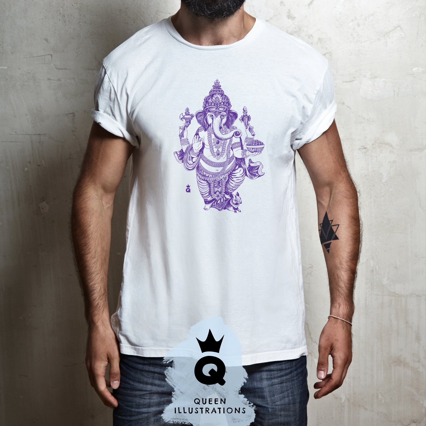 Lord Ganesh, mindfulness, yoga relaxation outfit