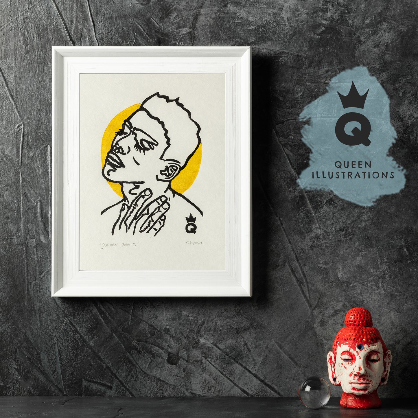 gay art, nude male body, traditional linocut print, gay gift ideas,