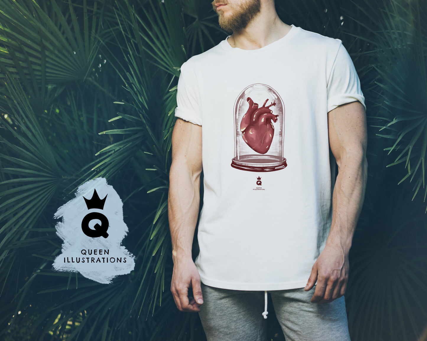 heart in a jar, specimen, love gay T-shirt, pride outfit