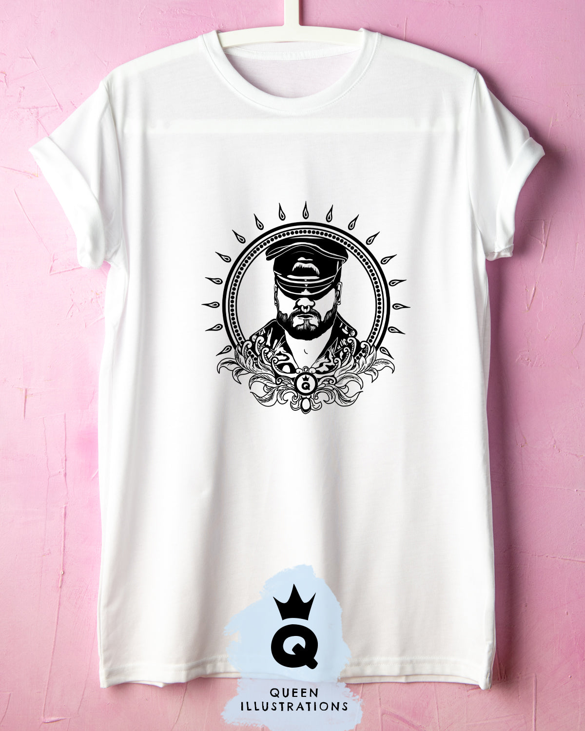 Gay T-shirt, pride shirt, pride outfit for gay, leather guy, master daddy, kinky bdsm