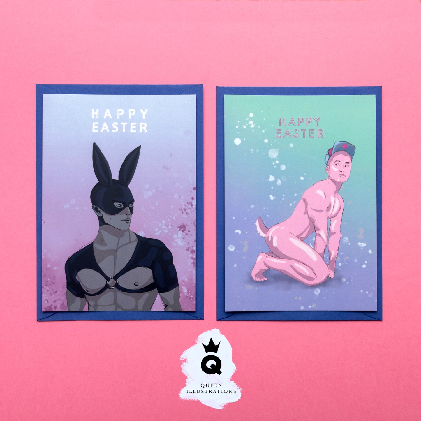 gay Easter bunny, sexy fetish erotic, naked guys as bunnies,