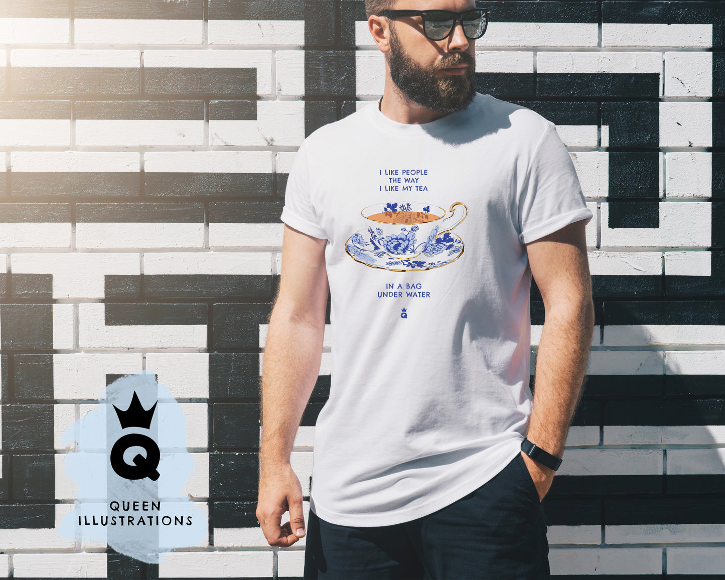 shady tea T-shirt, gay fun T-shirt, Pride outfit