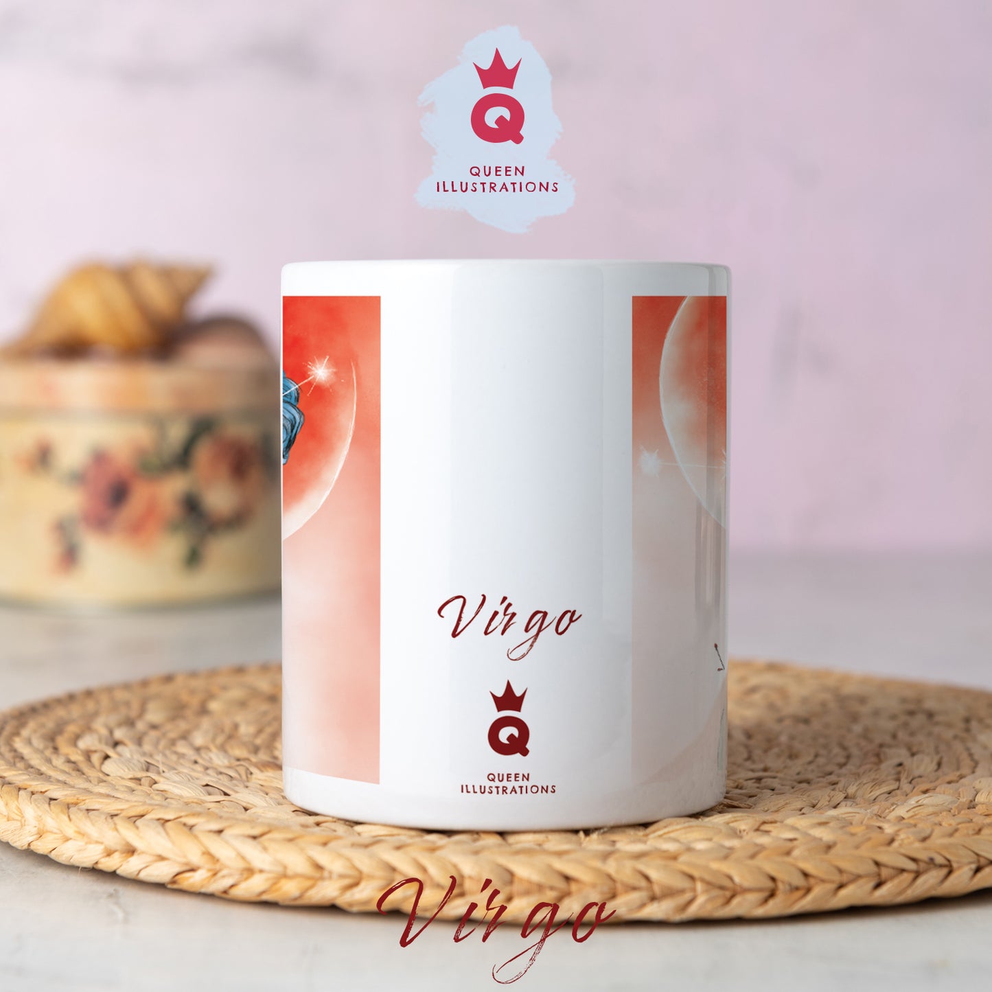 zodiac mug with a young man