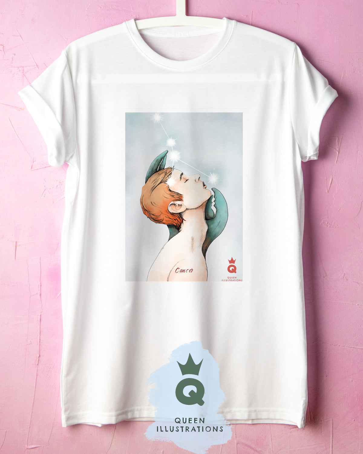 Cancer, gay Zodiac, Virgo, astrology, hieromancy, Gay T-shirt