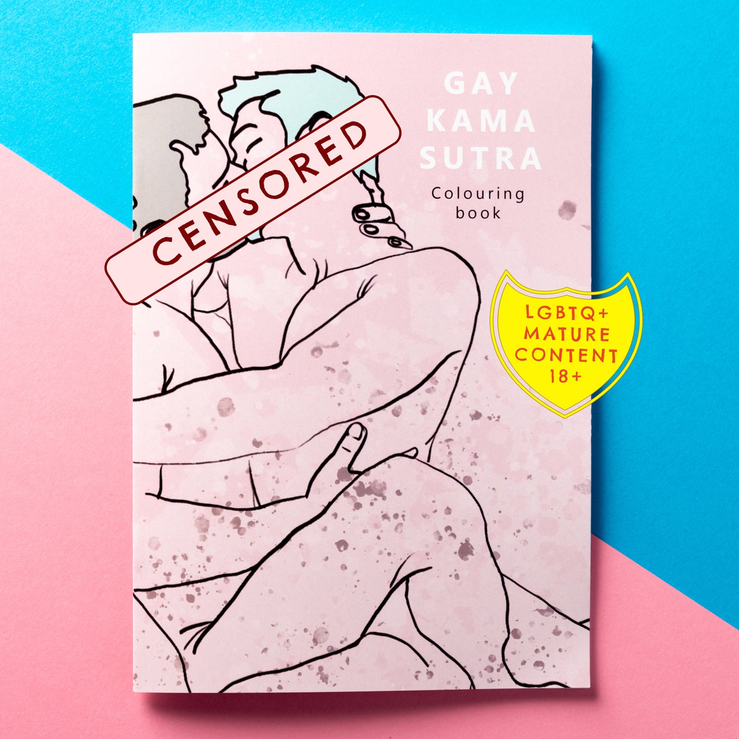 gay art, gay kama sutra colouring book, naked homoerotic , sexy guys having sex