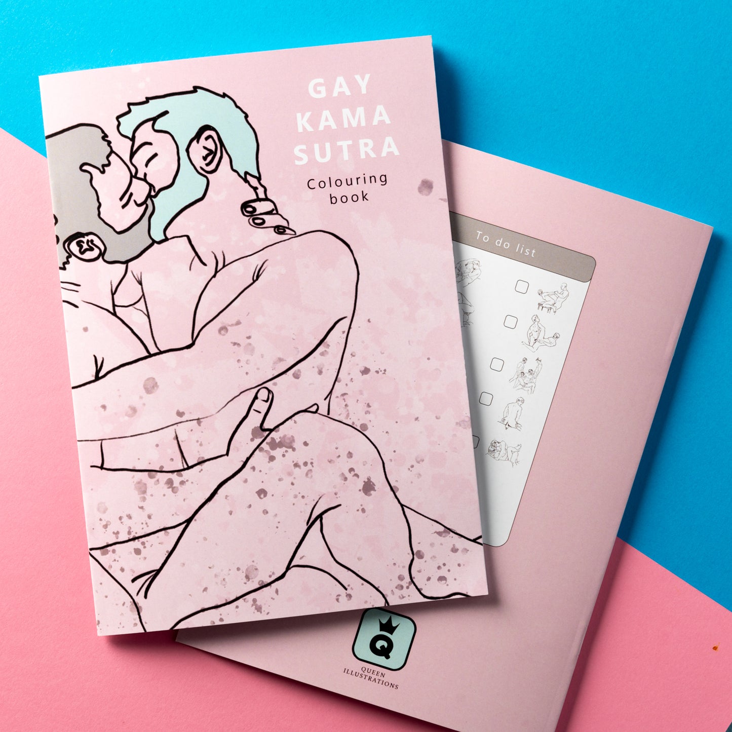 gay art, gay kama sutra colouring book, naked homoerotic , sexy guys having sex