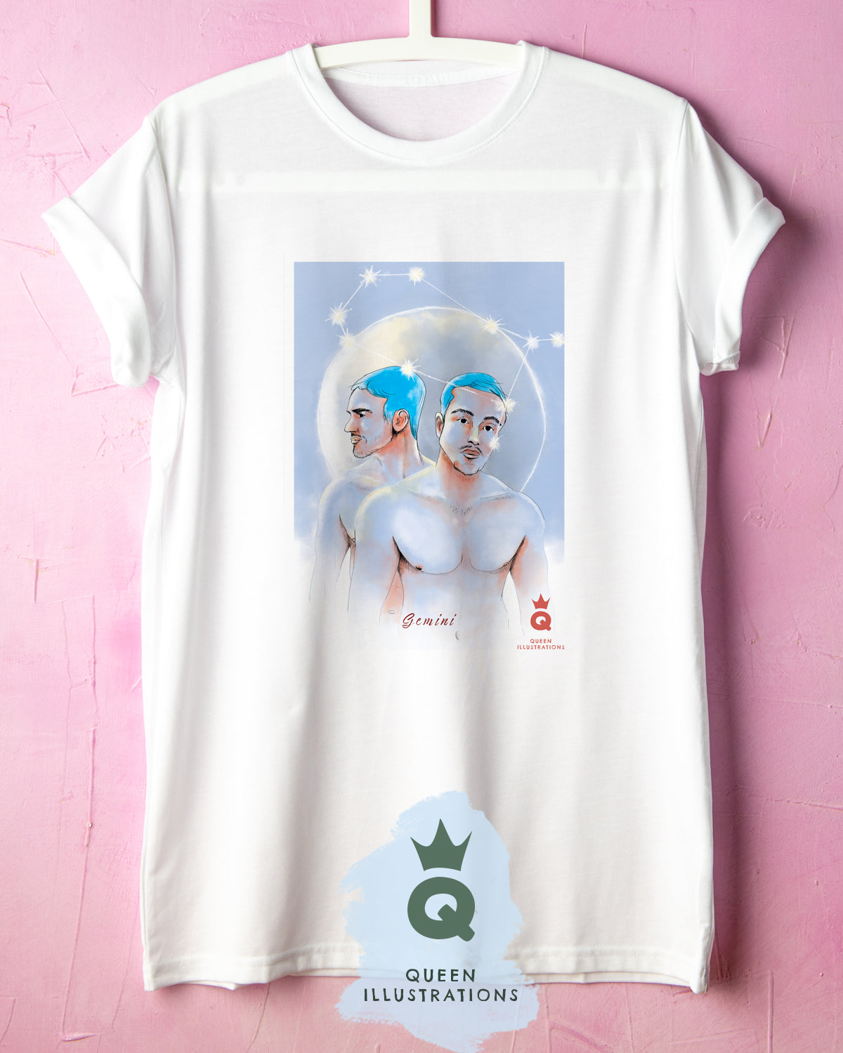 Gemini, gay Zodiac, Virgo, astrology, hieromancy, Gay T-shirt