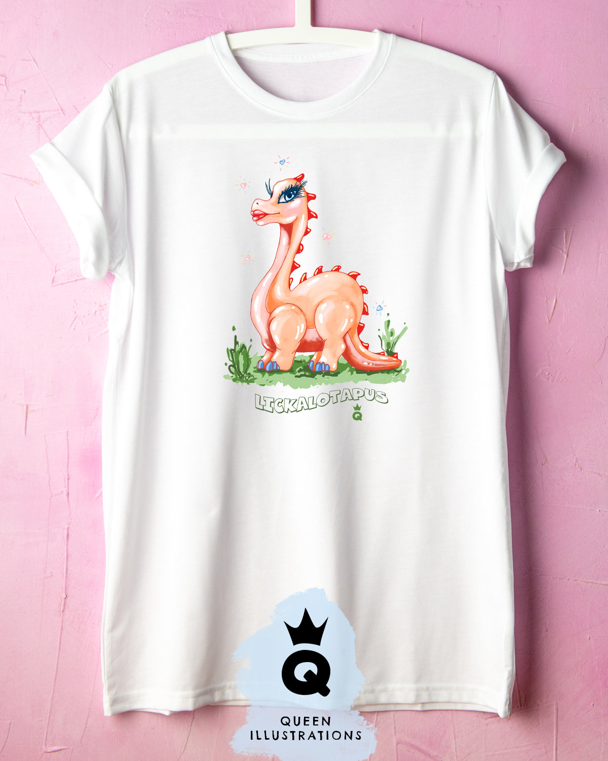 lesbian t-shirt, gay outfit, pride outfit, lickalotapus, lesbian dinosaur