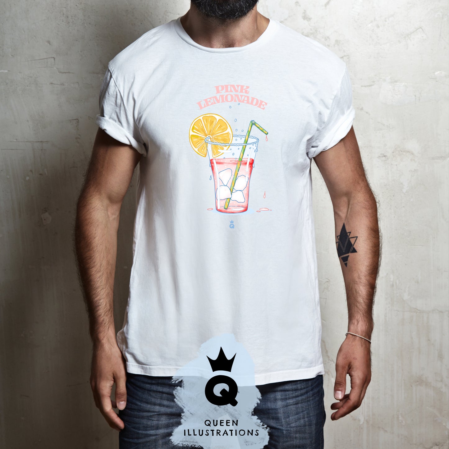 pink lemonade T-shirt, gay pride T-shirt, gay outfit, fun T-shirt , kinky