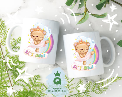 gay mug, gay kawaii cute bear slut, rainbow cute funny gift ideas for gay