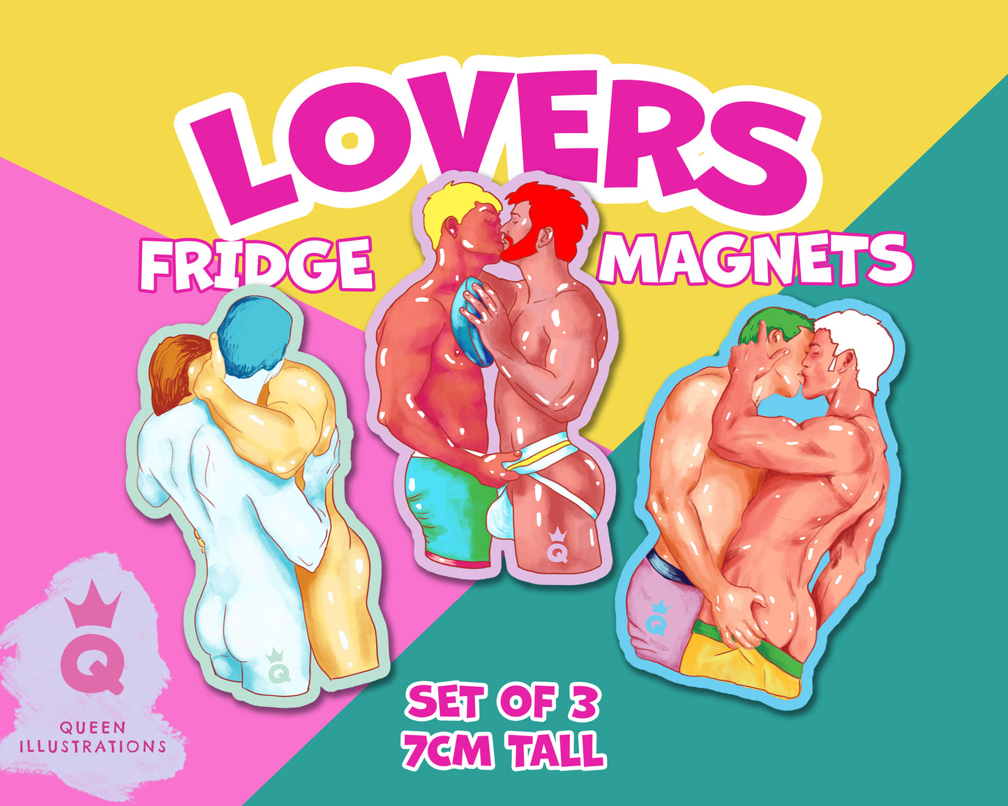 LOVERS  Fridge Magnets