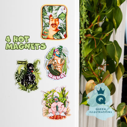 PLANT DADDY Fridge Magnets