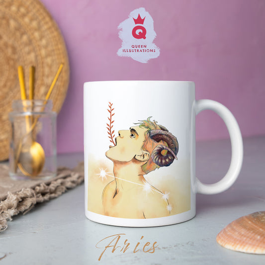 Aries, Gay Zodiac Mug