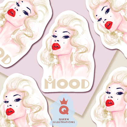 AMANDA LEPORE MOOD - Gay Stickers