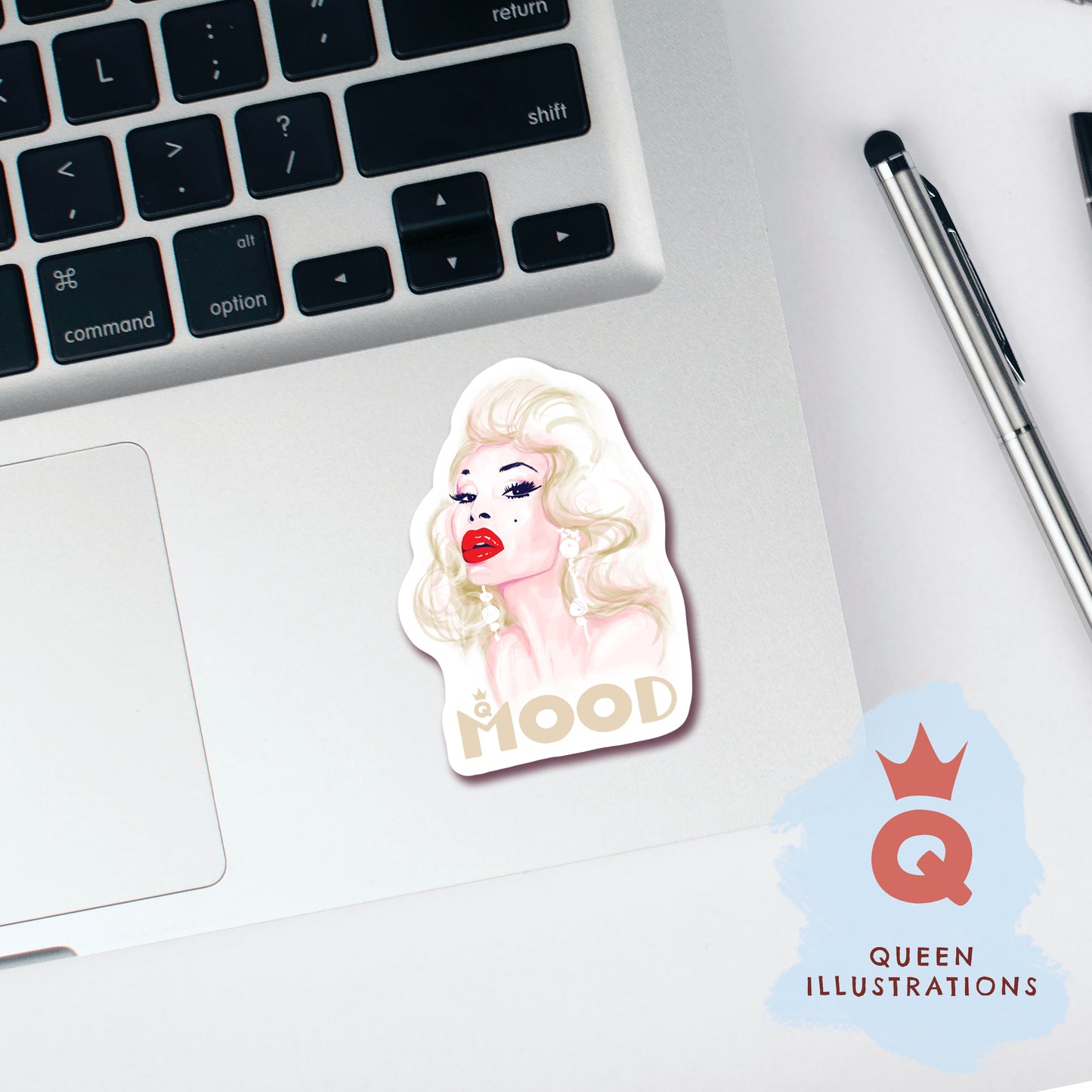 AMANDA LEPORE MOOD - Gay Stickers