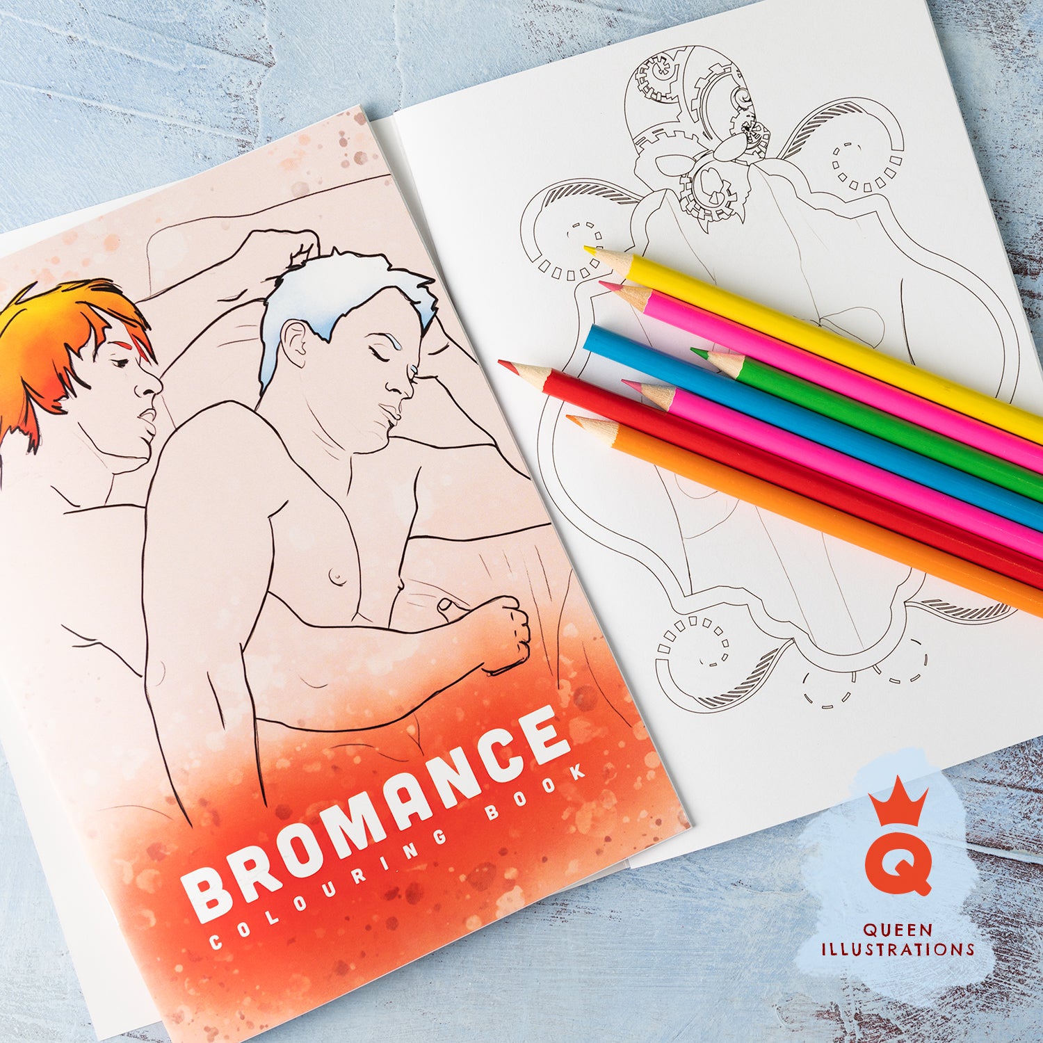 gay adult colouring book, homoerotic designs, naked guys, cock, penis dick, bromance fun bisexual guys