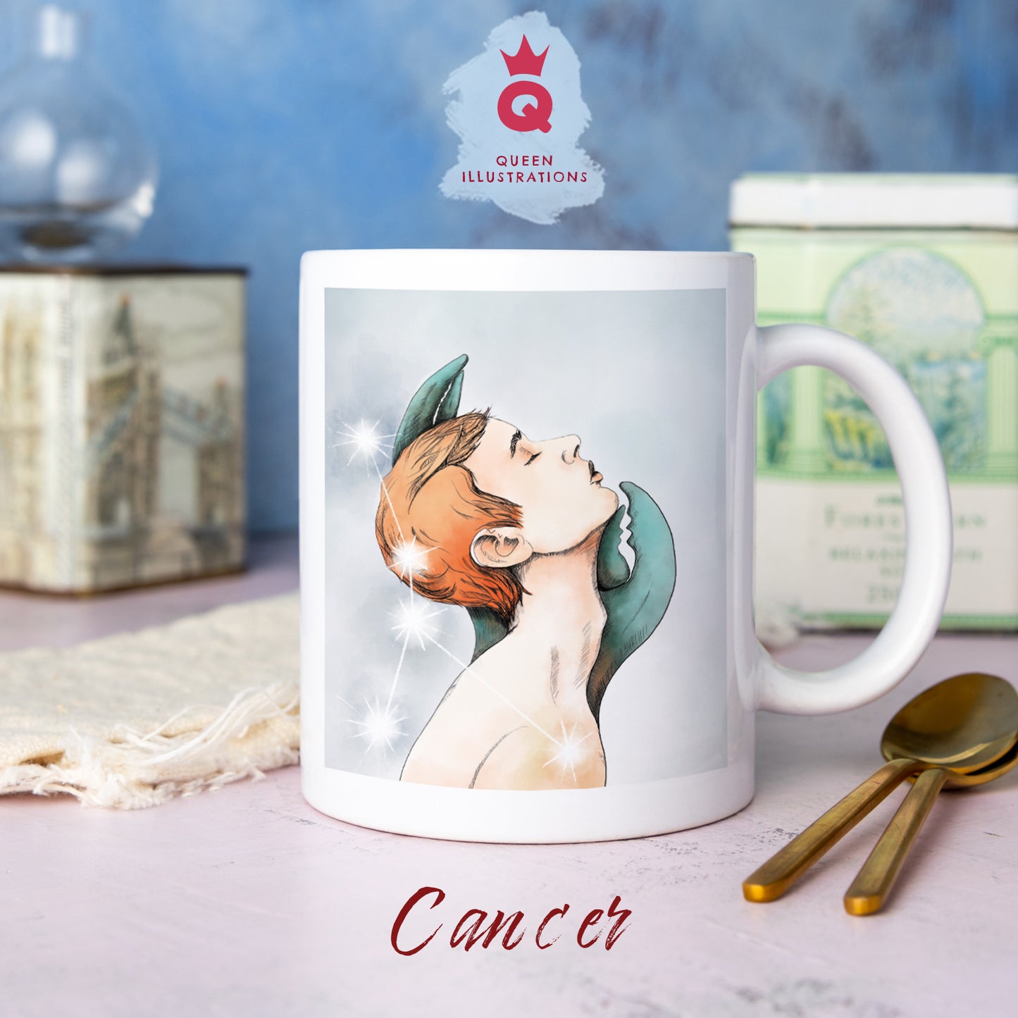 CANCER Gay Zodiac Mug