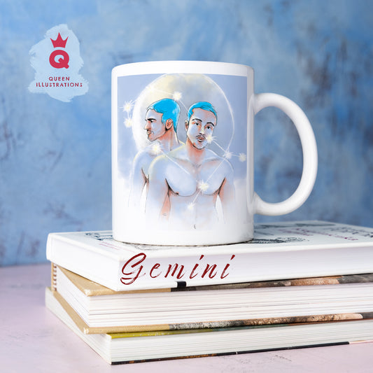 Gemini, Gay Zodiac mug