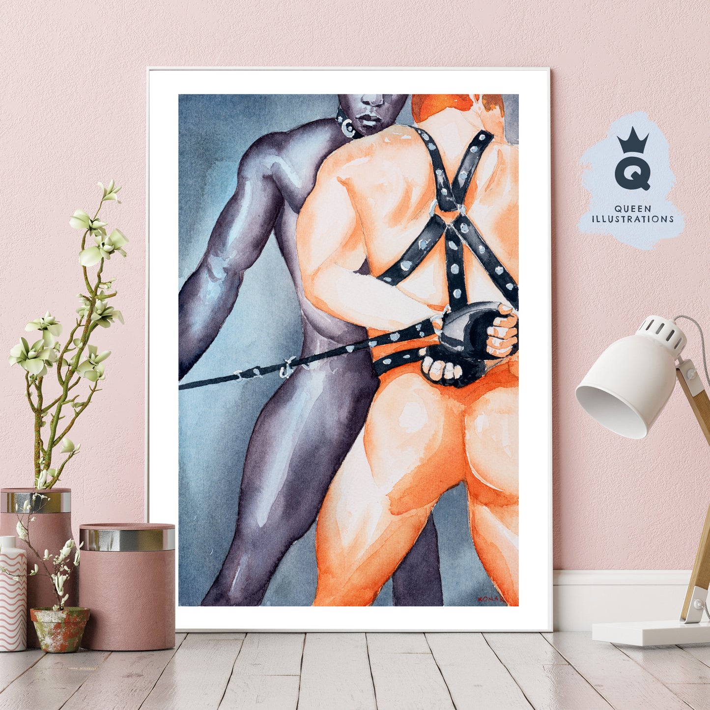 "GOOD FRIDAY" - Erotic Gay Fetish Art Print