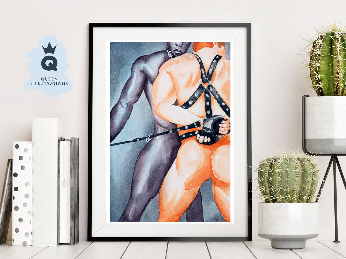 "GOOD FRIDAY" - Erotic Gay Fetish Art Print