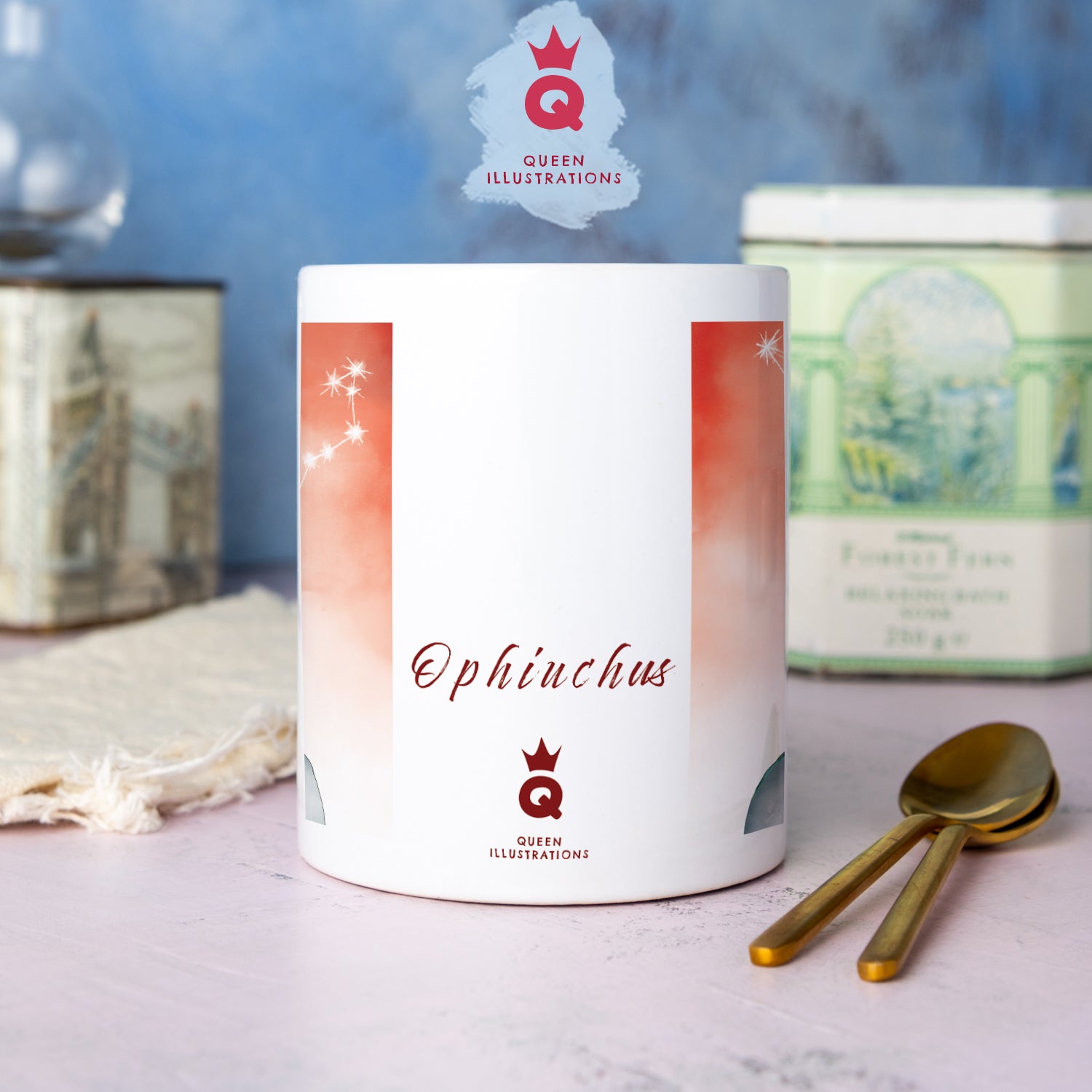 gay zodiac ophiuchus mug