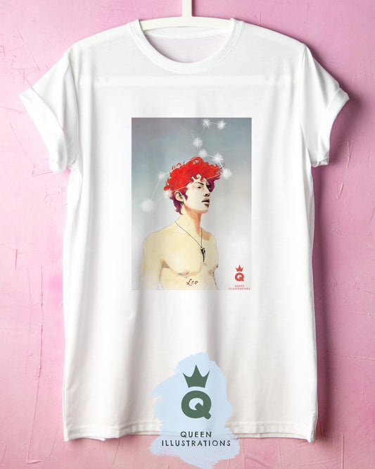 Leo, gay Zodiac, Virgo, astrology, hieromancy,  Gay T-shirt