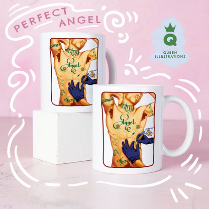 PERFECT ANGEL - Gay Mug with Tattoos